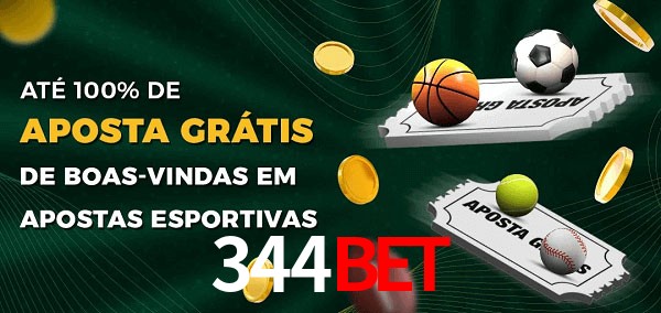344Bet Ate 100% de Aposta Gratis